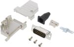 Amphenol Conector D-Sub 15 Pin Tată 45° (L17DTSL15-RG-LJS-S+L717DA15PST)