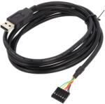 Delock Cablu USB 2.0 DELOCK 83785 USB A 6 pini 1, 8m 26AWG Negru (83785)