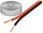 Goobay Cablu Difuzor 2x1.5mm OFC Negru-Roșu - preţ pe metru (15096)