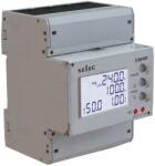 SELEC Contor digital SELEC EM4M-3P-C 100A LCD pentru șină DIN 85-265VAC (EM4M-3P-C-100A-MID-ROHS)