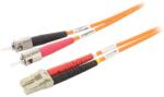 Telegärtner Patch cord cu fibră OM1 LC/PC, ST/PC, 10m, 62, 5/125um, bej (100012565)
