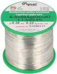 CYNEL Sârmă de lipit fără plumb Sn99Ag0, 3Cu0, 7 380um 250g (SAC0307-0.38/0.25)