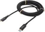 Delock Cablu optic DELOCK USB A la USB C 5m 10Gbps negru cod 83200 (83200)