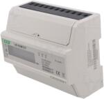 F&F Contor digital 3-fazat LCD, șină DIN (LE-03M-CT)