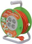 Plastrol Prelungitor Bobinat 4 Prize PVC Portocaliu 3x1mm2 (W-98947)