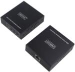ASSMANN Extender USB 3.2 Gen 1 DIGITUS DA-73121, 5Gbps, Cablu Cat 6a 100m, Negru Metal (DA-73121)
