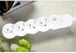 Hoff Prelungitor Hoff 4 prize, 10m, 3500W cu intrerupator (1042011)