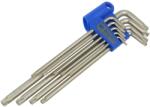 KING TONY Set chei Torx cu protecţie lungă 9 buc. - Set chei Torx cu protecţie lungă (20419PR) Cheie torx