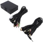 ASSMANN Cablu întrerupător KVM HDMI 1.4 USB 2.0 (DS-12870)