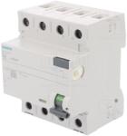 Siemens Întrerupător diferențial 25A 30mA 3P+N (5SV3342-6)