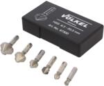 VÖLKEL Adâncitor HSS 1/4" 3 bucăți (67300)