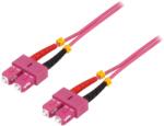LogiLink Cablu patch fibră OM4 SC/UPC 20m (FP4SC20)