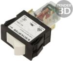 SCHURTER Întrerupător de supracurent 15A, SNAP-IN, Poli 1, MCB (4430.0713)