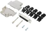 Amphenol Conector D-Sub 25 pini tată unghi 45° (L17D45ZK25+L717DB25PST)