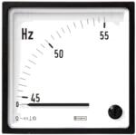 Crompton - Te Connectivity Aparat de măsură frecvență analog CROMPTON TE CONNECTIVITY 380-440V 55-60Hz (039-74164-0400-380-440V-55-60-55HZ)