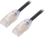 Panduit Patch cord PANDUIT F/UTP TX6A-28 6a 3m 28AWG LSZH negru (STP28X3MBL)
