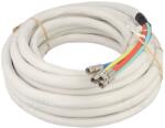 Goobay Cablu Goobay 10m Alb 4x Mufă F - Cod 67330 (67330)