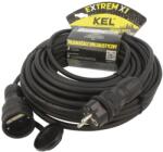 kel Cablu prelungitor 25m 16A, negru (W-99168)