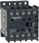 Schneider Electric Contactor electromecanic cu 3 poli și 3 contacte auxiliare - 24VDC 12A (LP1K1201BD3)