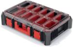 Prosperplast Container colectiv cu partiții negre înalt 543x368x126mm KISTENBERG (KMX554015S)