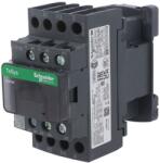 Schneider Electric Contactor cu 4 poli și contacte auxiliare: NC și NO (LC1D128ED)