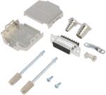 Amphenol Conector D-Sub 15 PIN Mamă Drept cu Terminal de Șurub pentru Cablu (L17DPPK15-M+L77DA15SST)