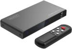 ASSMANN Switch HDMI 2.1 DIGITUS cu HDCP 2.2 și telecomandă, negru (DS-55333)