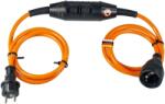 as - Schwabe Prelungitor alimentare AS SCHWABE 3m 3G2, 5mm2 portocaliu 1 priză cod 845458 (845458)