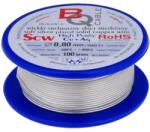 BQ CABLE Cablu sârmă de cupru argintată 0, 8mm (SCW-0.80/100)