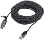 Goobay Cablu Goobay USB 3.0 RJ45, 15m, U/FTP, nichelat (74400)