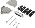 Amphenol Conector D-Sub 25 pini mamă ecranat (L17DTPK-M-25+L77DB25SST)