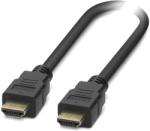 Phoenix Contact Cablu HDMI 4K 3m Negru PHOENIX CONTACT 1332083, Mufe PVC Rezistent 25-85°C (1332083)