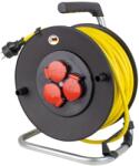 as - Schwabe Prelungitor alimentare AS SCHWABE 3G1, 5mm2 25m PVC galben cu 3 prize cod 10136 (10136)