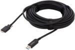 Delock Cablu optic USB A la USB B micro 15m 10Gbps DELOCK 83217 negru (83217)