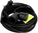 Goobay Prelungitor alimentare Goobay 3G1, 5mm2 25m negru cu 2 prize cod 65436 (65436)