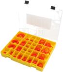 Oring Uszczelnienia Techniczne Set O-ring-uri silicon metric 392 bucăți (02B - BOX-L SI RED)