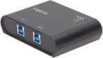 LogiLink Switch USB 3.0 LOGILINK USB A soclu, USB B soclu x2 neagră (UA0216)