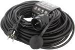 kel Prelungitor alimentare KEL 3x1, 5mm2 40m 16A guma negru 1 priză (W-98555)