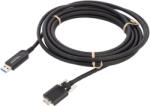 Delock Cablu optic USB A la USB B micro 5m 10Gbps negru DELOCK 83211 (83211)