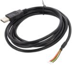 Delock Cablu USB 2.0 DELOCK 1.8m Negru USB A 26AWG - Cod 83116 (83116)
