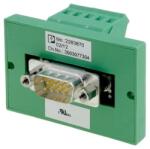 Phoenix Contact Conector D-Sub 9 pini soclu tată cu şurub pentru montare pe panou PHOENIX CONTACT (2283870)