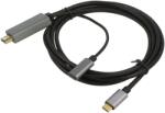 VCOM Cablu Adaptor USB 3.1 Aurit 1, 8m Negru (CU423MCPD)