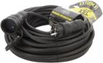 kel Prelungitor alimentare KEL 3x2, 5mm2 25m 16A cu priză 1 guma negru (W-99151)