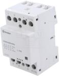 FINDER Contactor 4 poli 63A 24V AC/DC FINDER pentru șină DIN IP20 (22.64.0.024.4310)