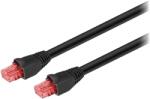 Goobay Patch Cord U/UTP Cat 6 50m Negru (55437)