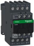 Schneider Electric Contactor electric cu 4 poli și 4 contacte auxiliare 220VDC (LC1DT40MD)