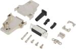 Amphenol Conector D-Sub 15-Pini Mamă Unghi 45° (L17D45ZF15-RG+L77DA15SST)