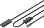 ASSMANN Repeater USB 3.2 Gen 1 DA-73111, Amplificator 10m Negru 5Gbps (DA-73111)