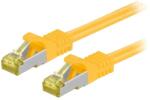 Goobay Patch cord galben S/FTP 6a LSZH 30m 26AWG (91674)