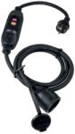 as - Schwabe Prelungitor Alimentare AS SCHWABE 3m 3G2, 5mm2 Negru 1 Priză 845303 (845303)